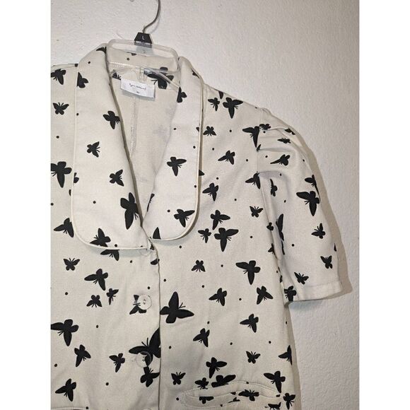 Women's Lyn Around Butterfly Romper Size XS - Picture 14 of 16